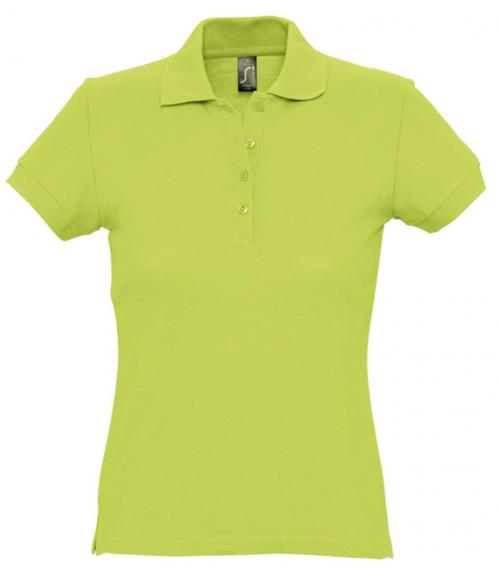 Рубашка поло женская Passion 170 "зеленое яблоко", размер L