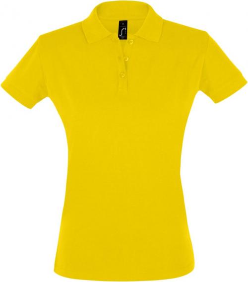 Рубашка поло женская Perfect Women 180 желтая, размер M