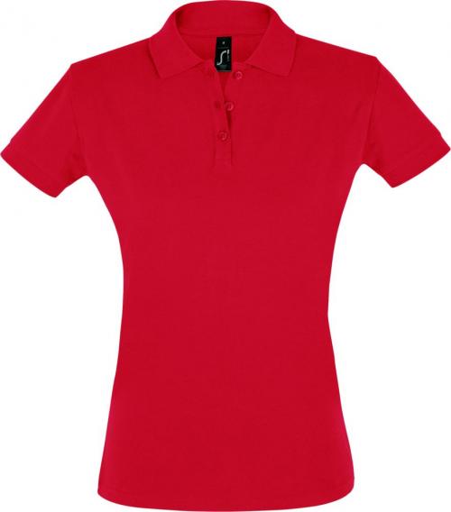 Рубашка поло женская Perfect Women 180 красная, размер L
