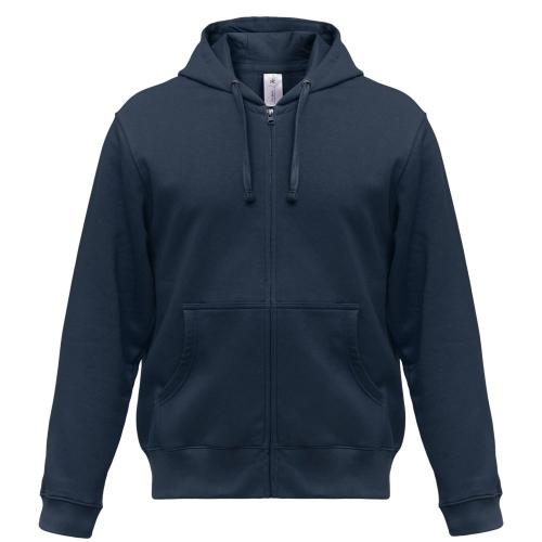 Толстовка мужская Hooded Full Zip темно-синяя