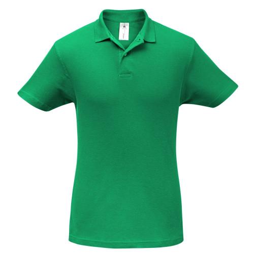 Рубашка поло ID.001 зеленая, размер L