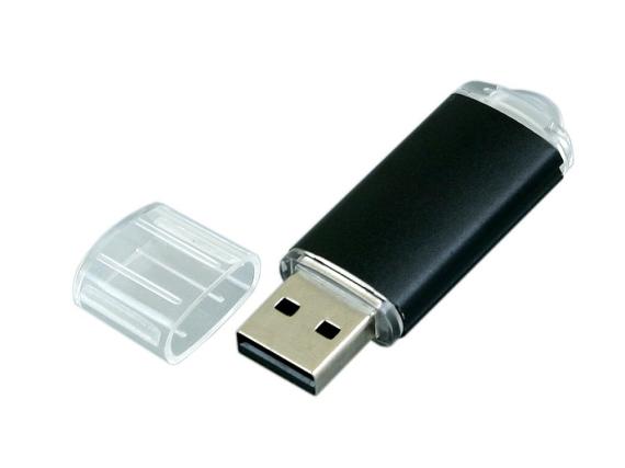 USB 2.0- флешка на 32 Гб с прозрачным колпачком