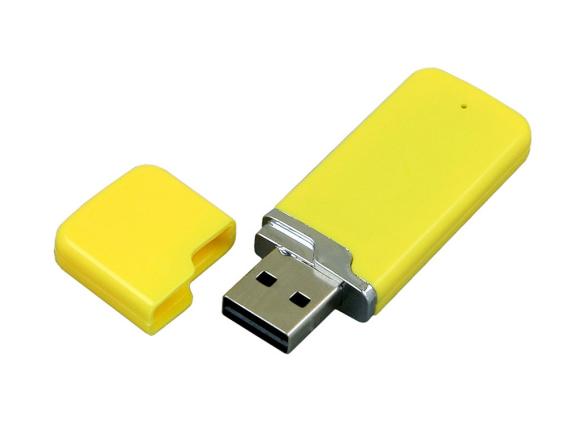 USB 2.0- флешка на 64 Гб с оригинальным колпачком