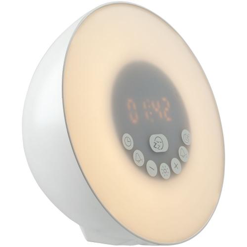 Лампа-колонка со световым будильником dreamTime, ver.2, белая