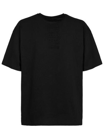 Футболка оверсайз «Мужчина с жемчужной сережкой», черная, размер XL/XXL