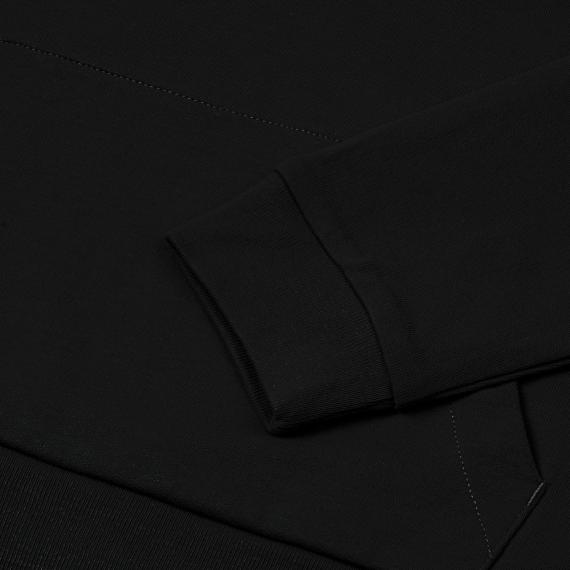Толстовка на молнии с капюшоном Siverga, черная, размер 5XL