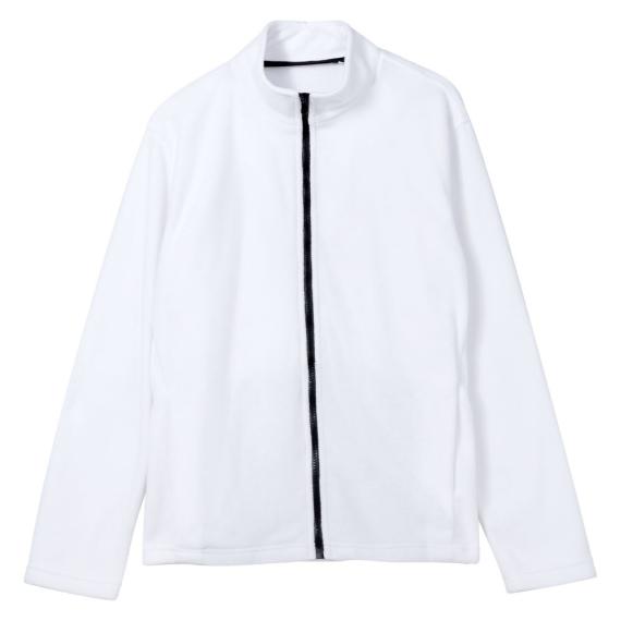 Куртка флисовая унисекс Manakin, белая, размер ХS/S