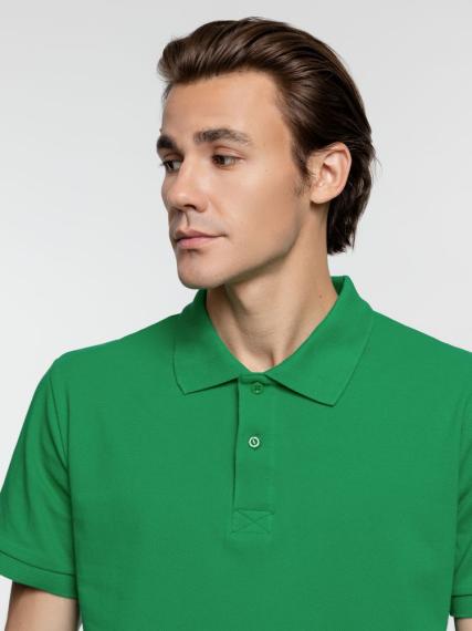 Рубашка поло мужская Virma Premium, зеленая, размер XL