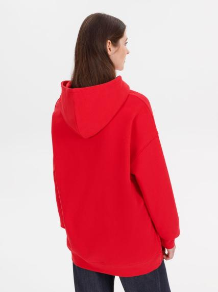 Худи оверсайз унисекс Outshine, красное, размер M/L