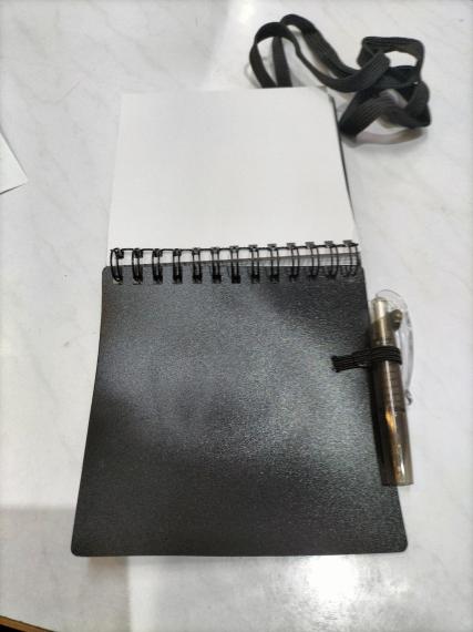 Блокнот А6 «Журналист» с ручкой