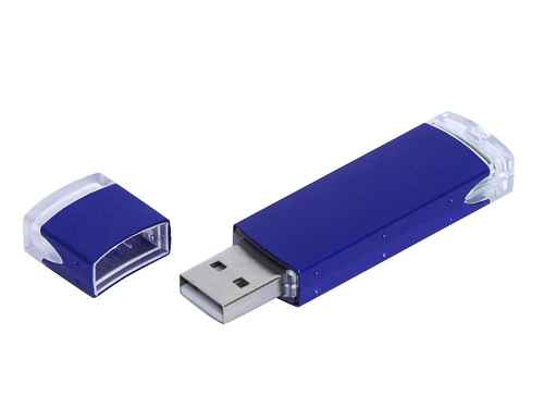 USB 3.0- флешка промо на 64 Гб прямоугольной классической формы