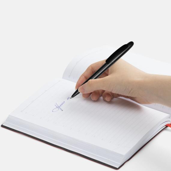 Ручка шариковая Moor Silver, черная