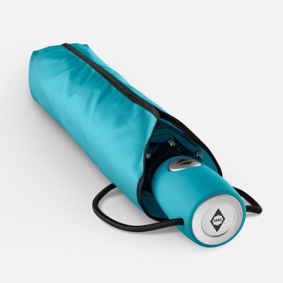 Зонт складной AOC, бирюзовый