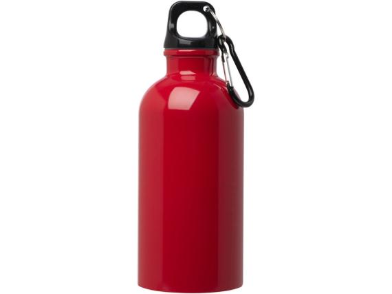 Одностенная бутылка для воды с карабином «Oregon», 400 мл