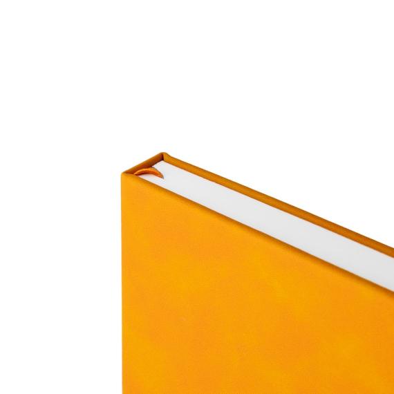 Ежедневник Horizon, недатированный, серый с оранжевым