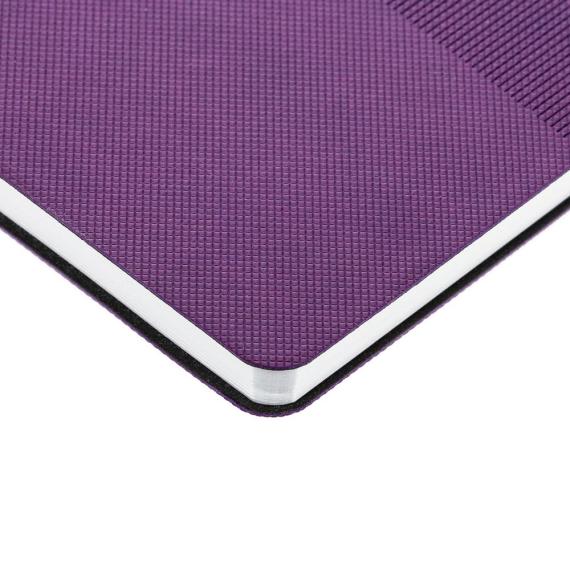 Ежедневник Knit, недатированный, фиолетовый