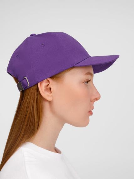 Бейсболка Buffalo, темно-фиолетовая