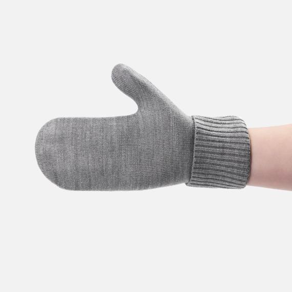 Варежки Yong, серые, размер L/XL