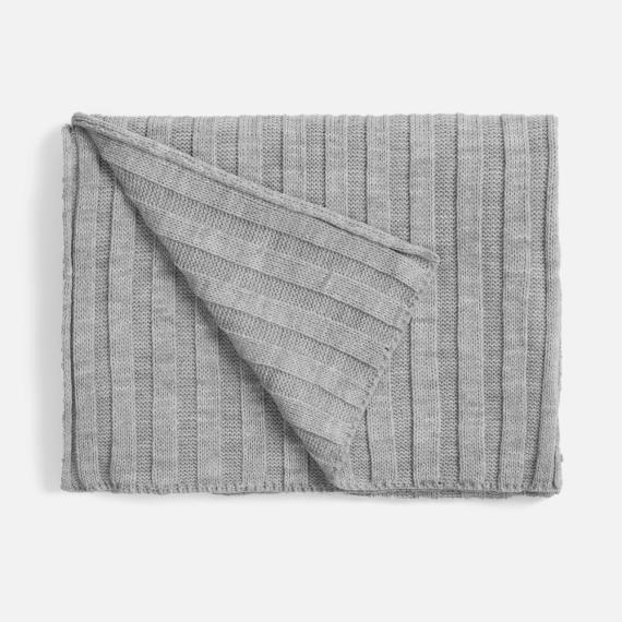 Шарф Metelitsa, серебристо-серый меланж