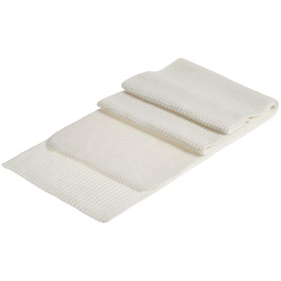 Шарф Nordkyn, белый (молочный)