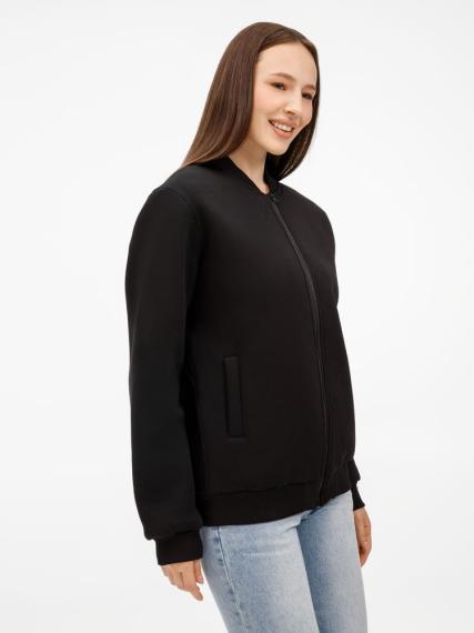 Бомбер унисекс Estado, черный, размер M