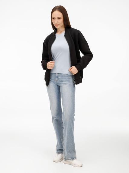 Бомбер унисекс Estado, черный, размер M