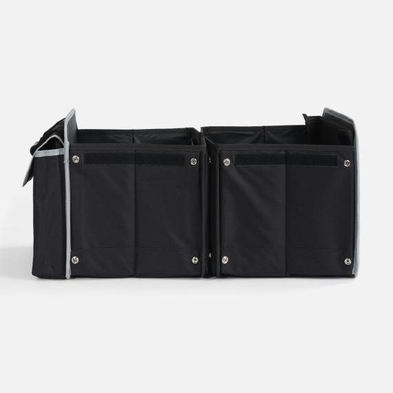 Органайзер в багажник с сумкой-холодильником Arranger, черный с серым