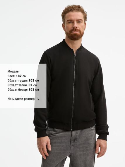 Бомбер унисекс Townie, черный, размер L