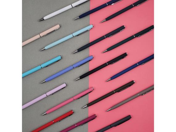 Ручка металлическая шариковая «Palermo», софт-тач