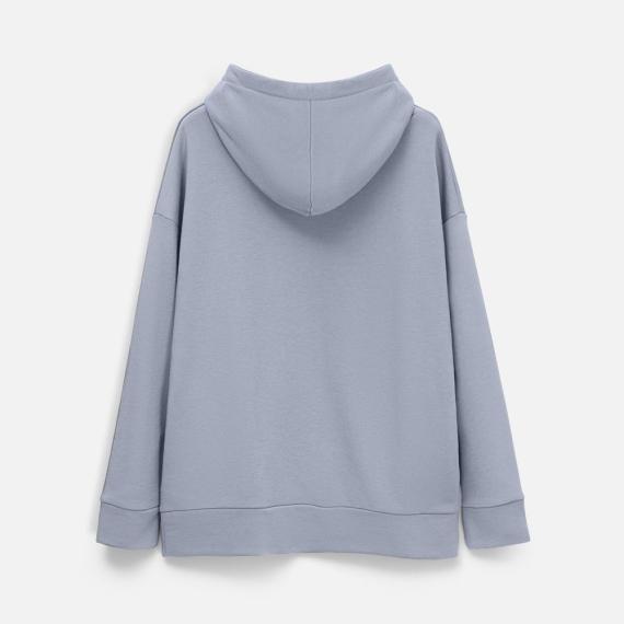 Худи унисекс H2, серое, размер XS/S