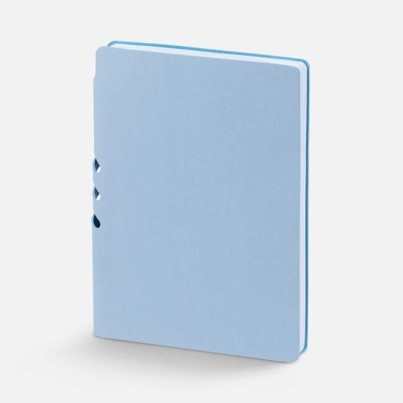 Ежедневник Flexpen Shall, недатированный, голубой