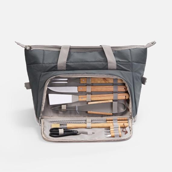 Набор для барбекю Grillmoor, темно-серый (графит)