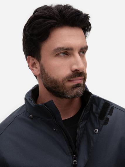 Куртка на стеганой подкладке Robyn темно-синяя, размер 3XL