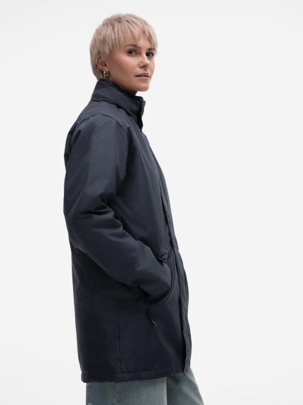 Куртка на стеганой подкладке Robyn темно-синяя, размер 3XL
