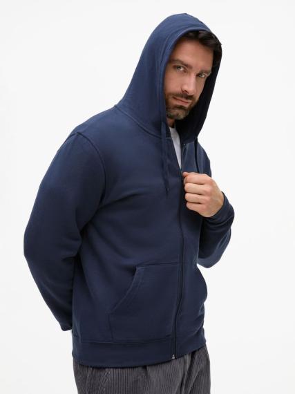 Толстовка унисекс Stone темно-синяя, размер XS