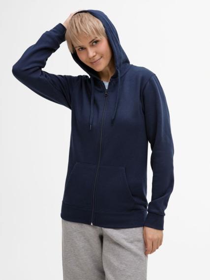 Толстовка унисекс Stone темно-синяя, размер XS