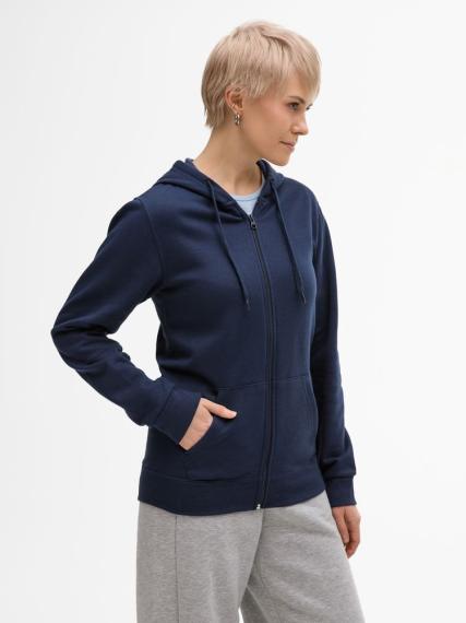 Толстовка унисекс Stone темно-синяя, размер XS