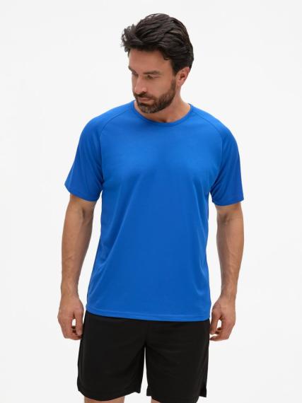 Футболка унисекс Sporty 140 ярко-синяя, размер L