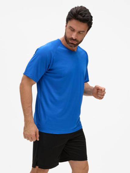 Футболка унисекс Sporty 140 ярко-синяя, размер L