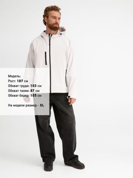 Куртка мужская с капюшоном Replay Men 340 белая, размер XL