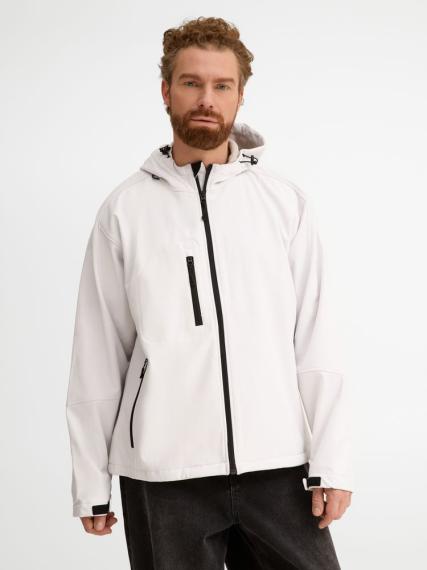 Куртка мужская с капюшоном Replay Men 340 белая, размер XL