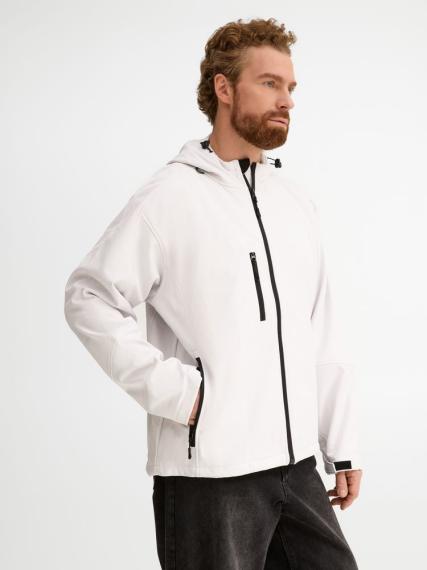 Куртка мужская с капюшоном Replay Men 340 белая, размер XL