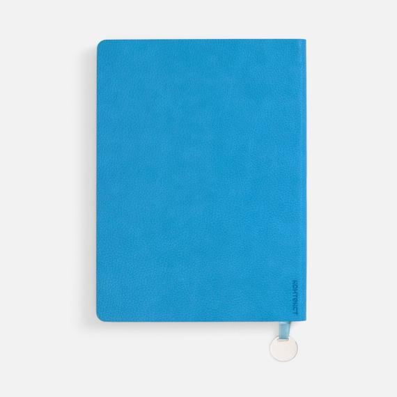 Ежедневник Lafite, недатированный, голубой