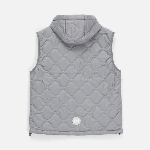 Жилет унисекс Tarnaby, светло-серый, размер L