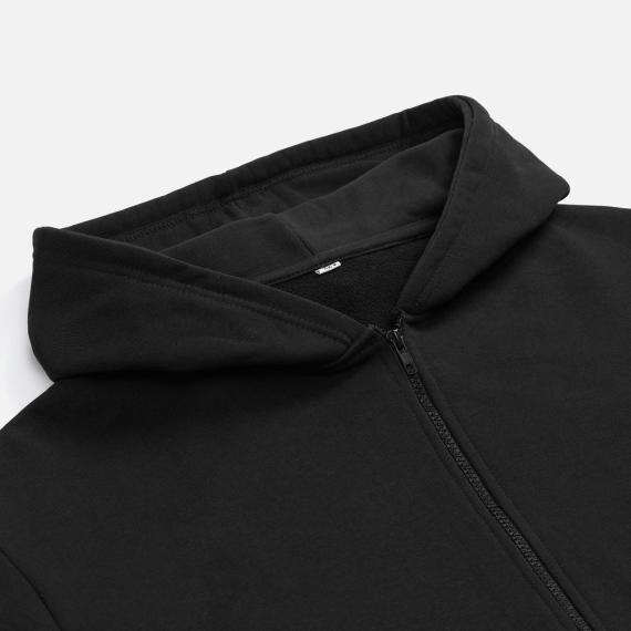 Толстовка унисекс оверсайз Sartoro, черная, размер M/L