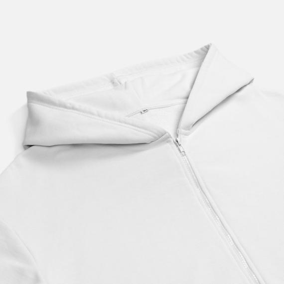 Толстовка унисекс оверсайз Sartoro, белая, размер XS/S