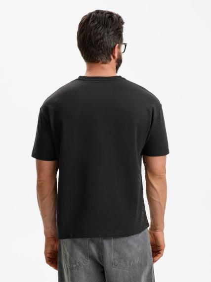 Футболка унисекс Durington, черная, размер XS/S