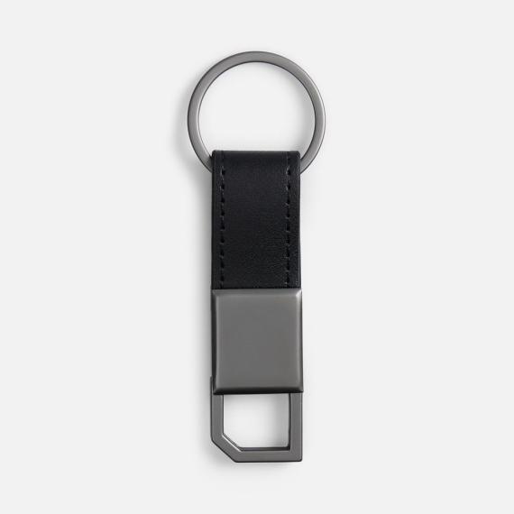 Брелок с карабином Rengas, черный