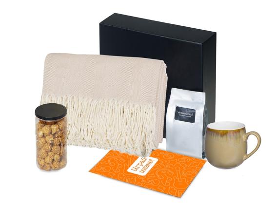 Подарочный набор «Re:y. Haven»  с пледом, кружкой и чаем