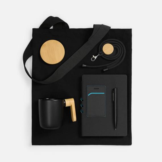 Набор Trait Office, черный с бирюзовым